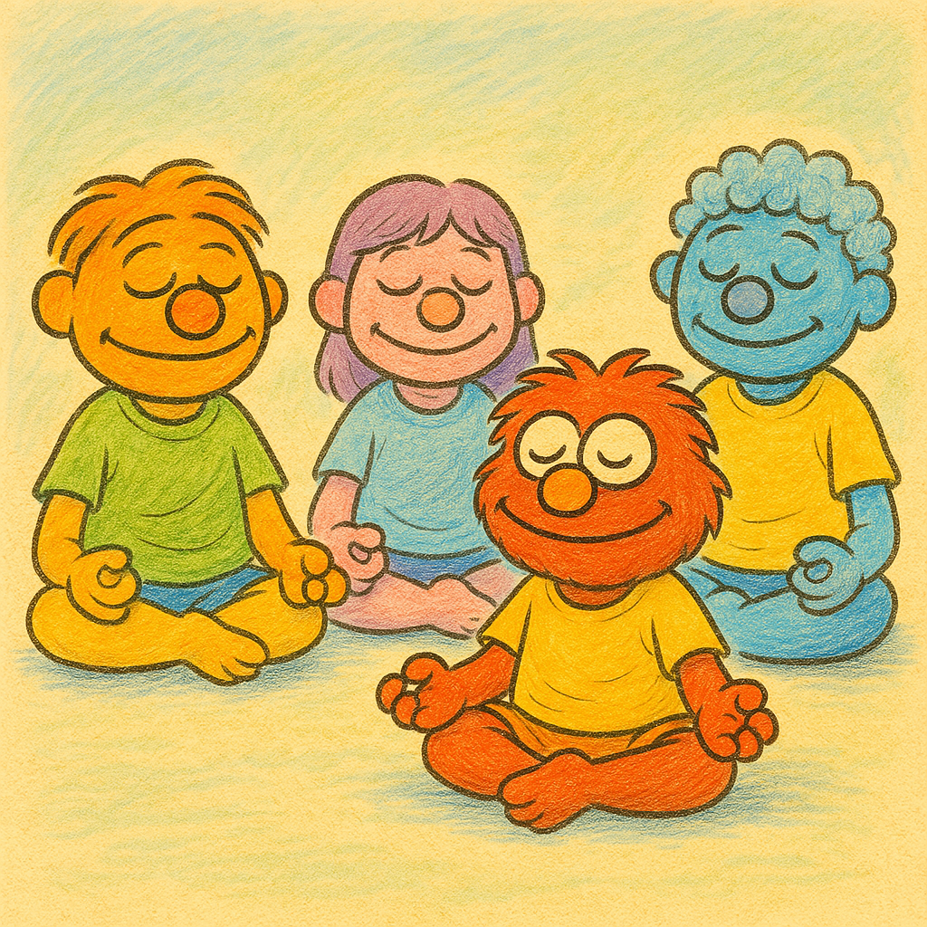 Meditación como práctica familiar consciente