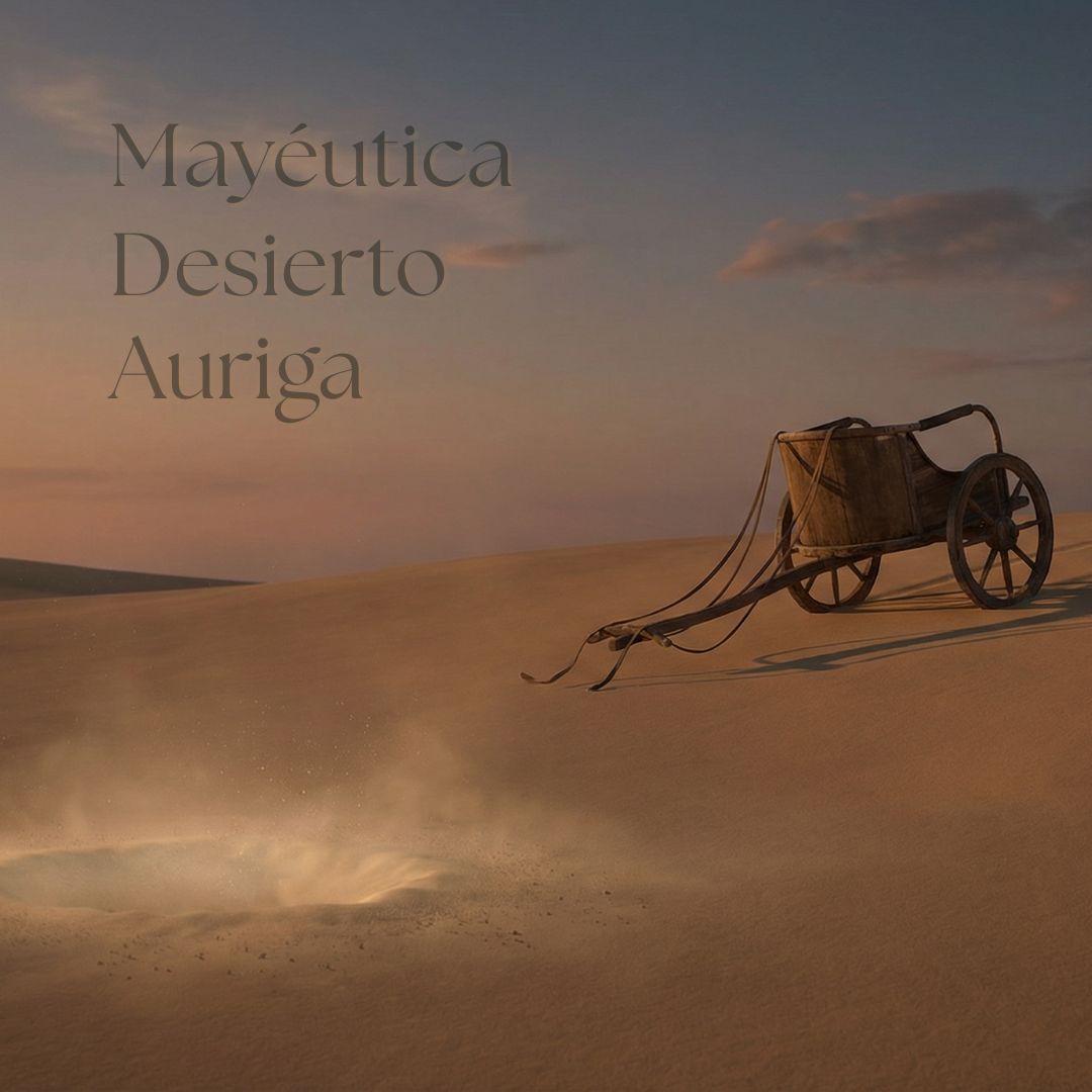 Mis 3 palabras para el nuevo año Mayéutica, Auriga y Desierto