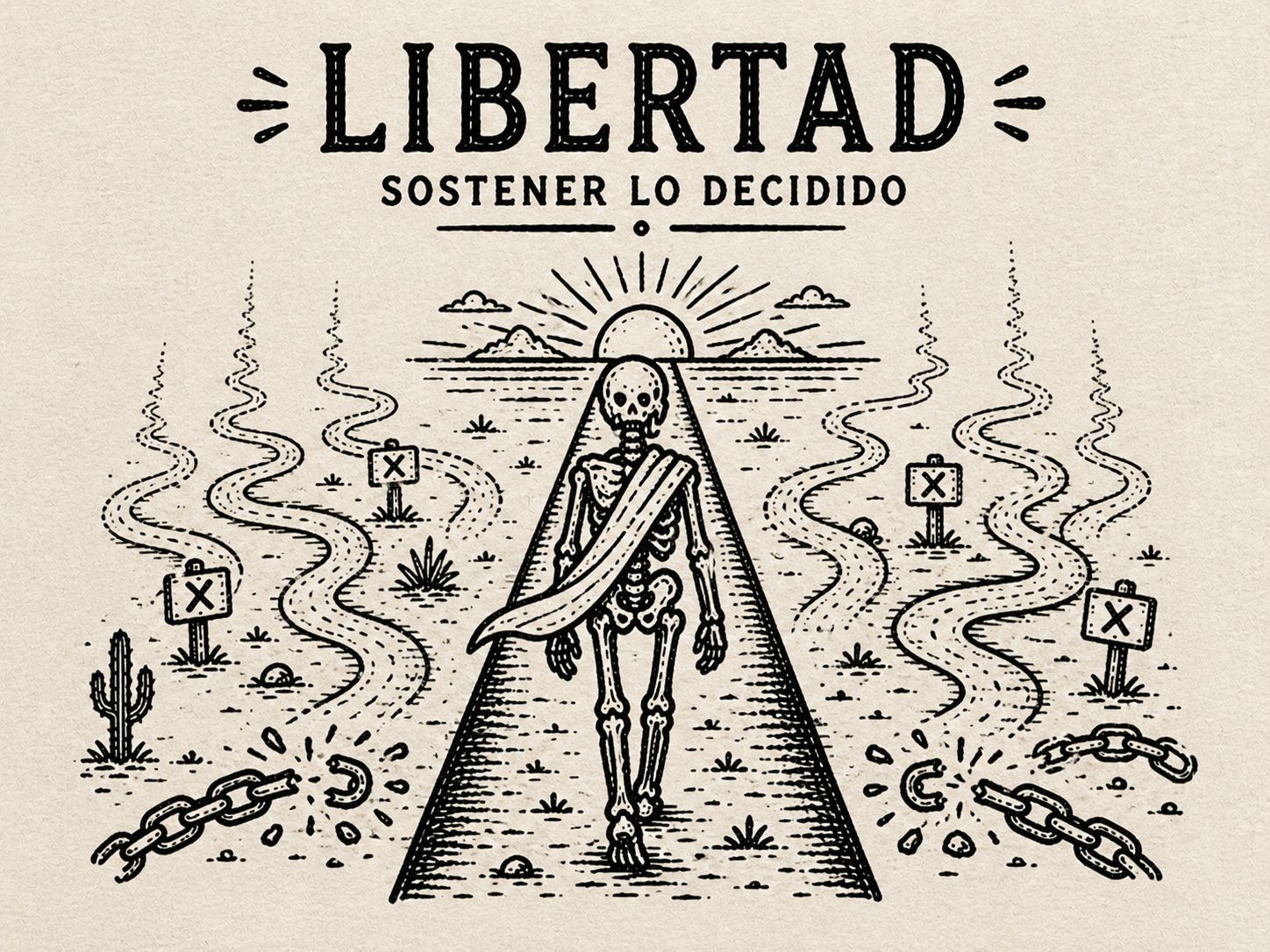 Libertad al tomar decisiones para avanzar con compromiso