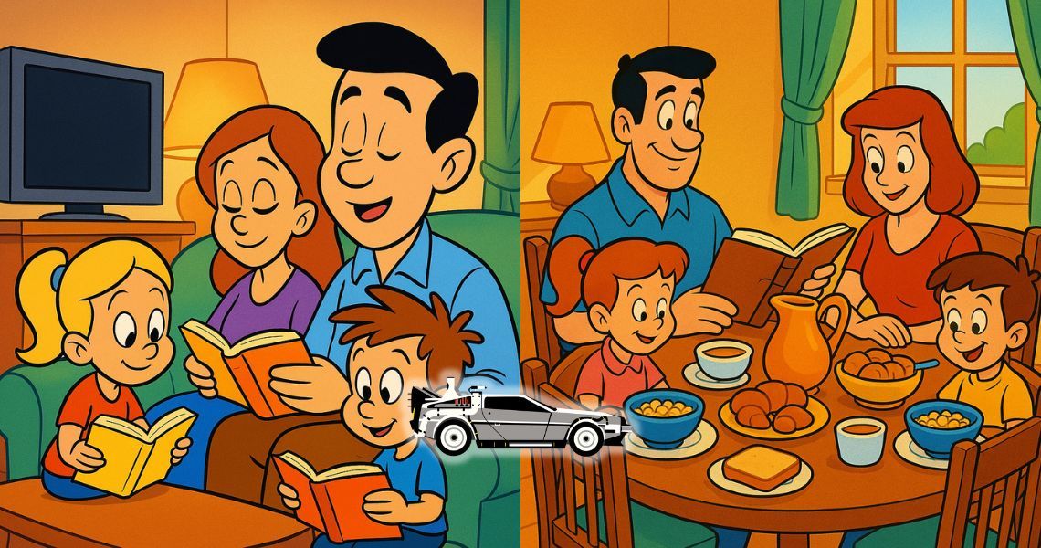 El estoicismo y las rutinas familiares sin pantallas