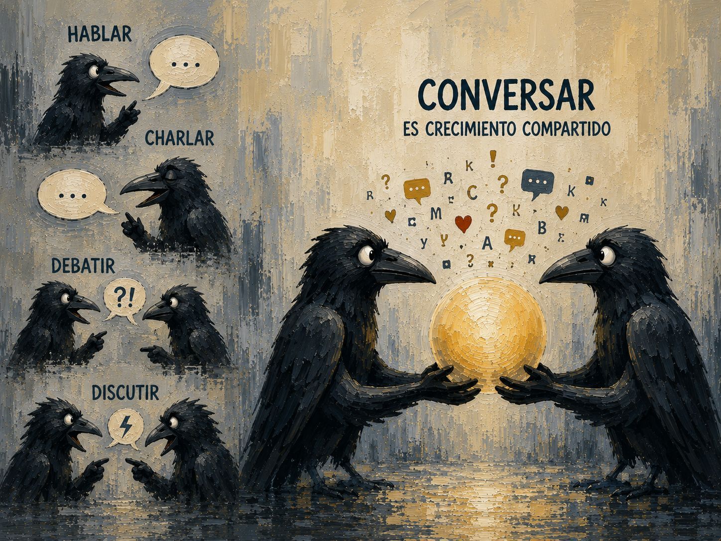 Por qué conversar es mucho más que hablar