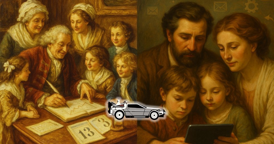 La evolución de la paternidad digital consciente hacia el futuro